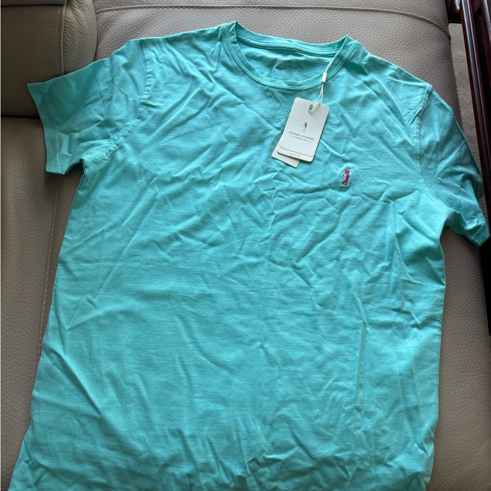 Men's Aqua T-Shirt